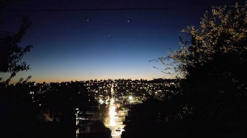 Free stock photo of lights, night, stars