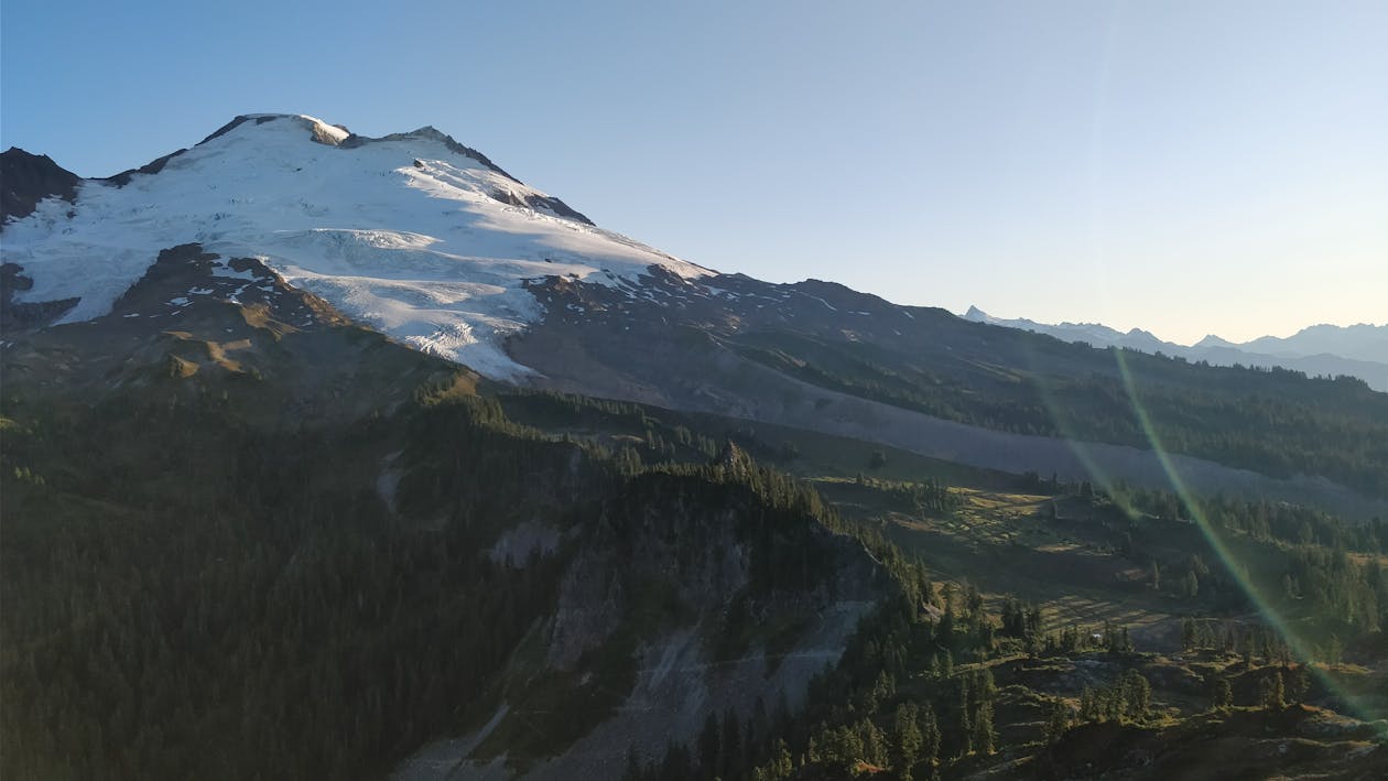 Free stock photo of mountain, sunrise