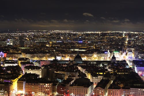 City Lights during Night Time