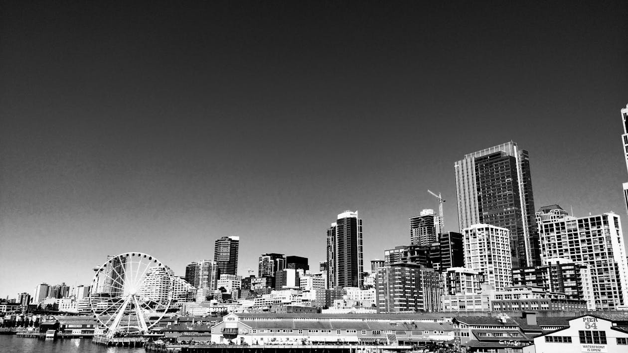 Gratis stockfoto met horizon, Seattle, skyline