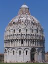 The Pisa Baptistery of Saint John in Italy