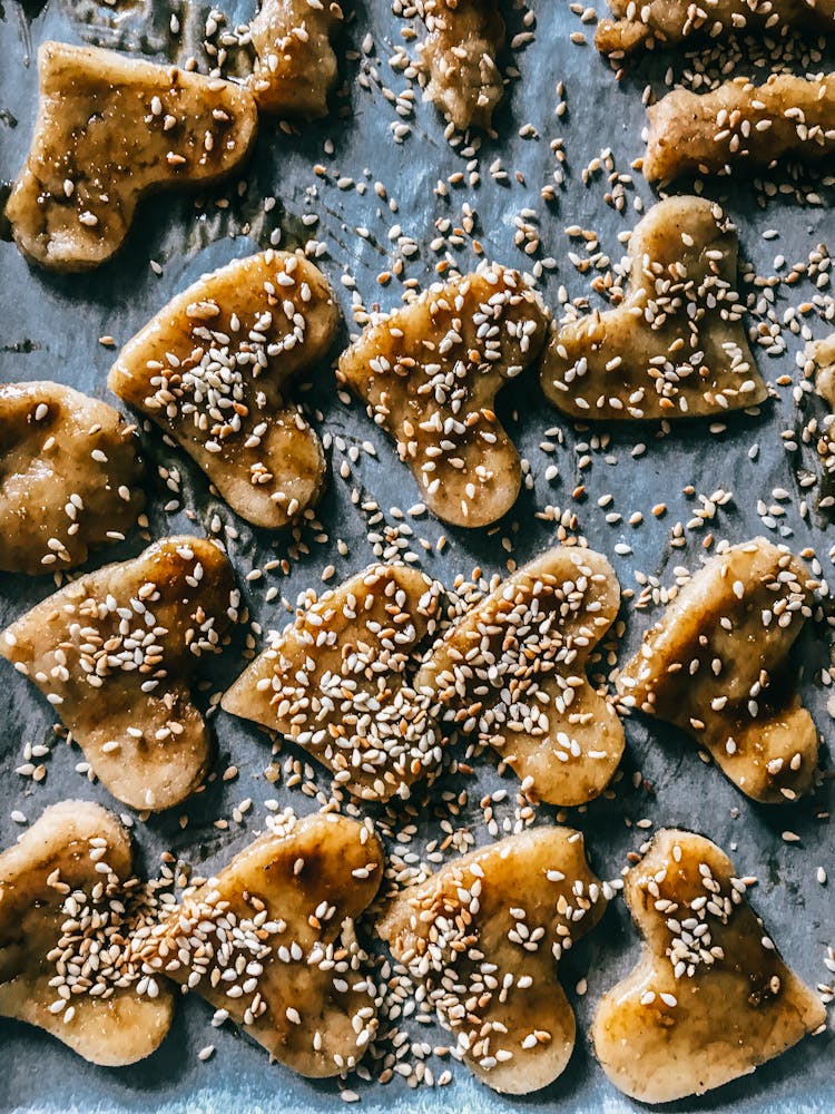 Close Up Of Cookies