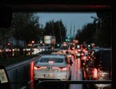Cars on Road during Rain