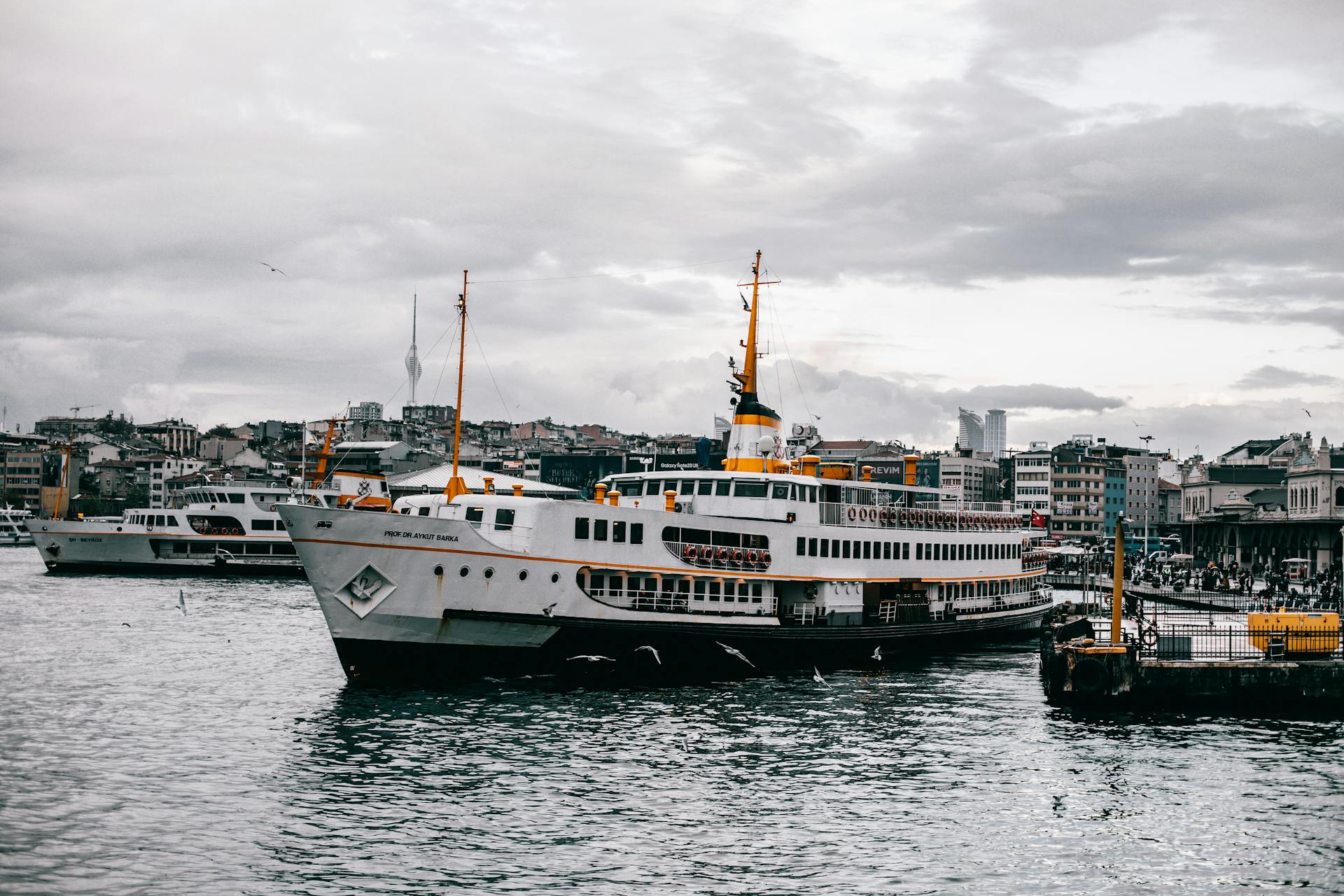 Ships on Dock