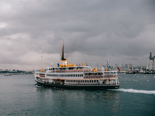 A Ferry on the Sea