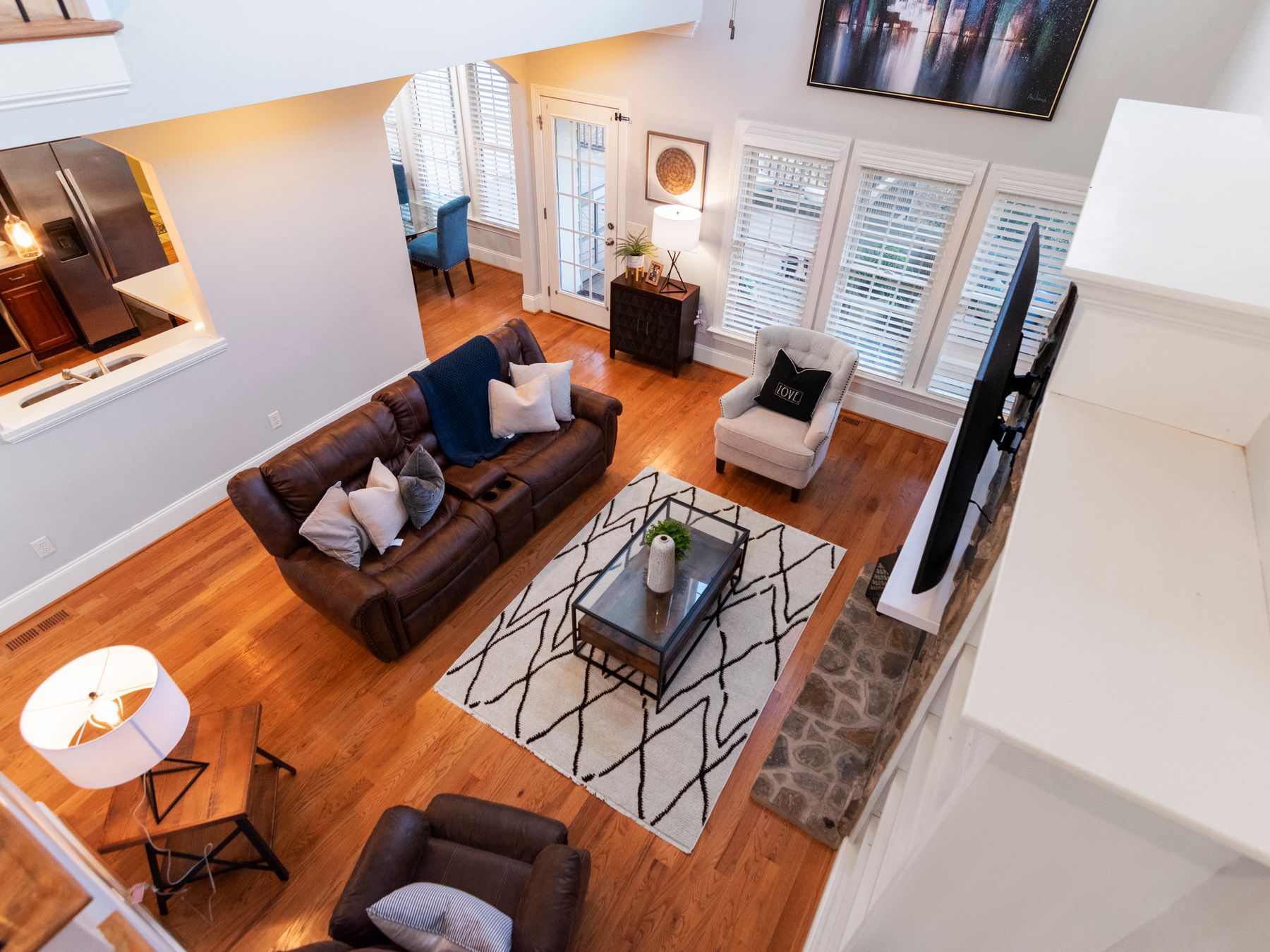 House Painting in Denmark Hill — woodwork brushed to a crisp, smooth line