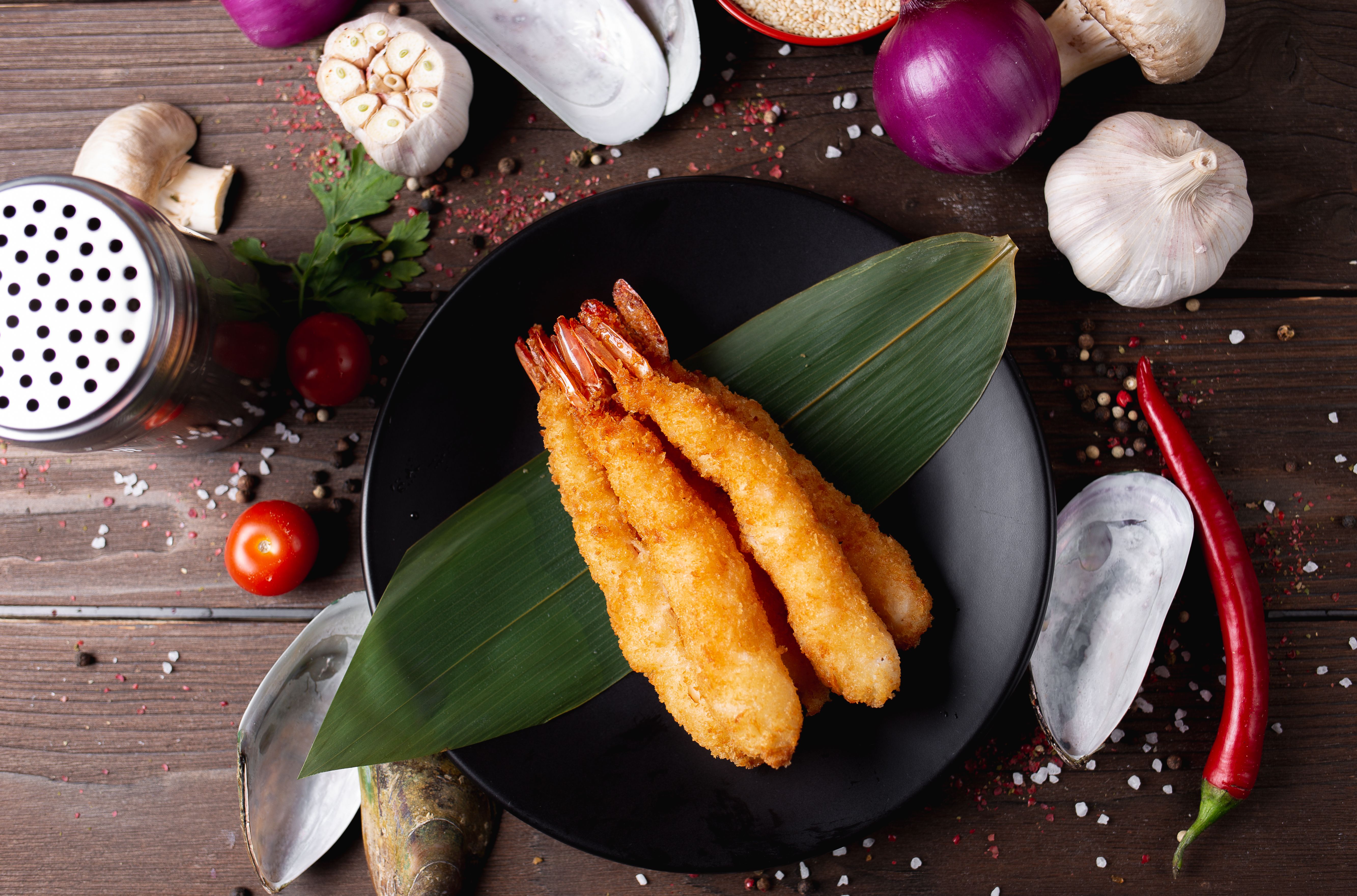 Miso-Glazed Shrimp