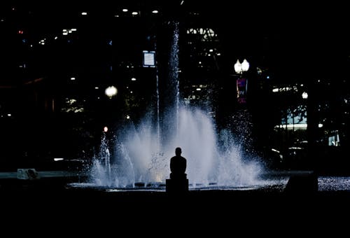 Free stock photo of fountain