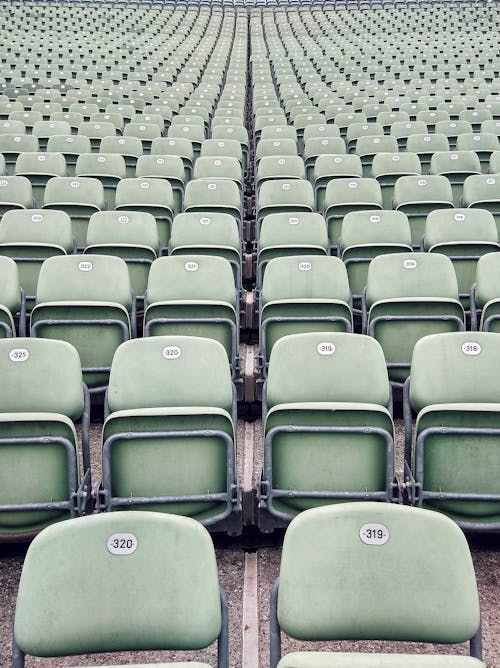 Kostnadsfri bild av idrottsarena, lågvinkelfoto, läktare