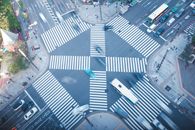 Bird's Eye View of Intersection