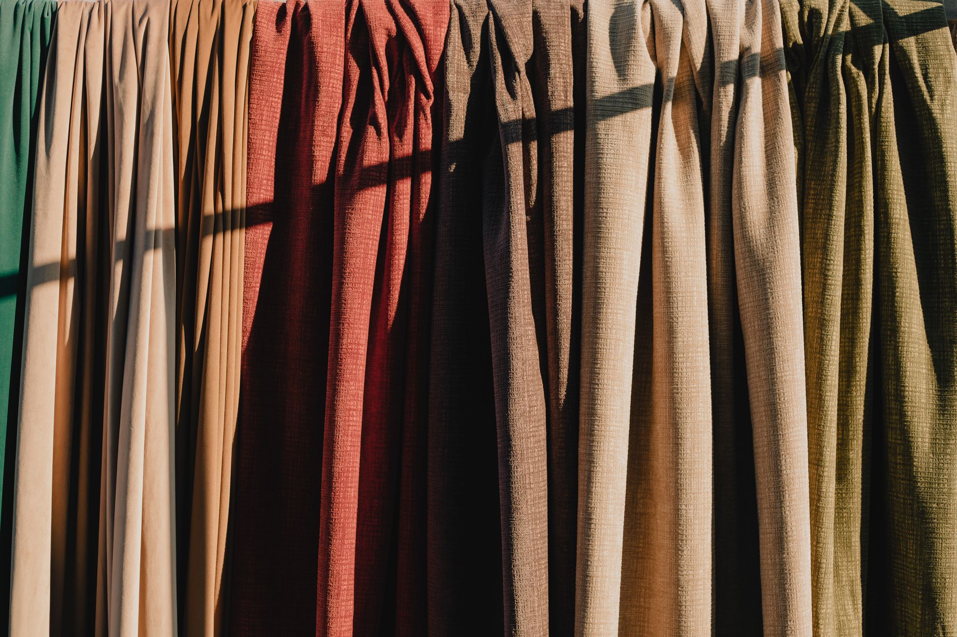 neutral curtain colors Malaysian living room