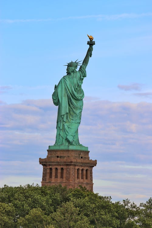 Free Statue of Liberty New York Stock Photo
