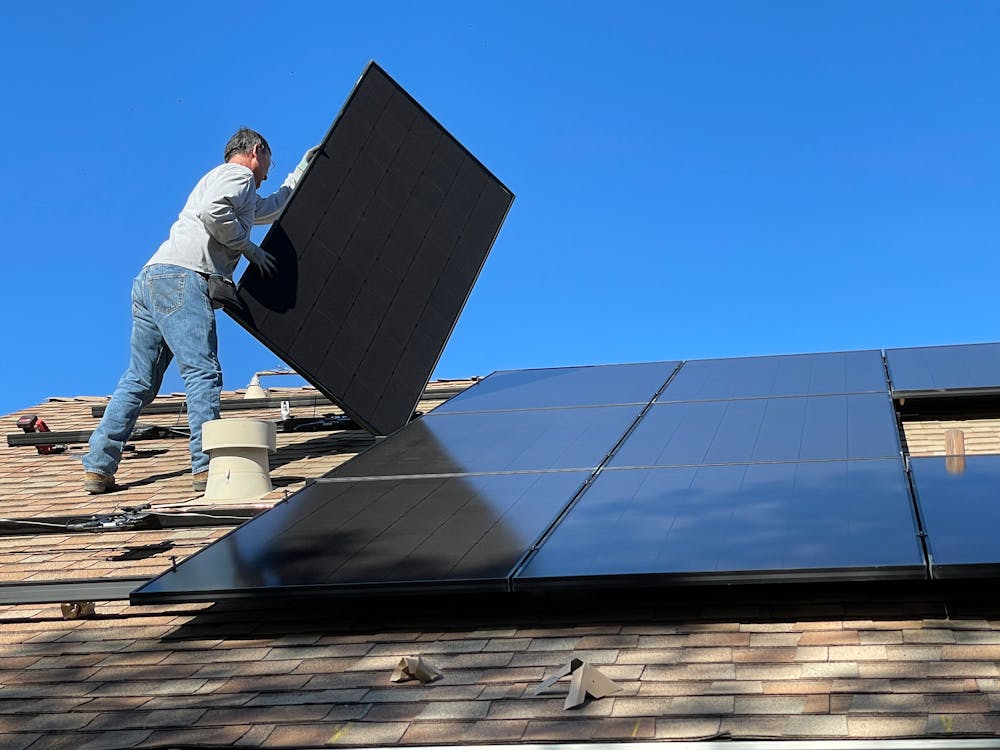 Installing Solar Panels  