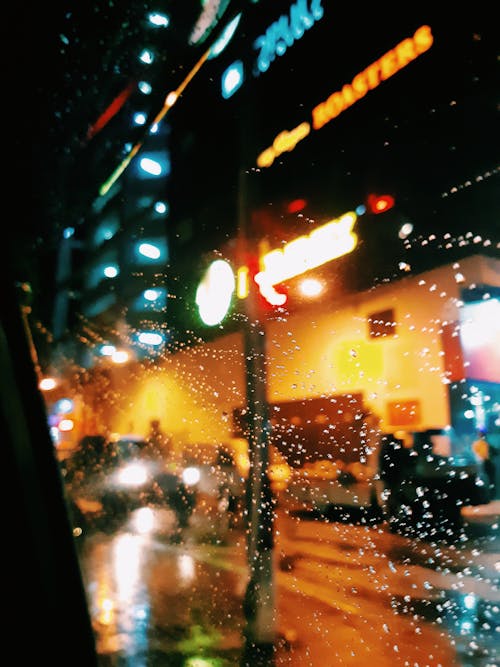Free stock photo of at night, blur, city night Stock Photo