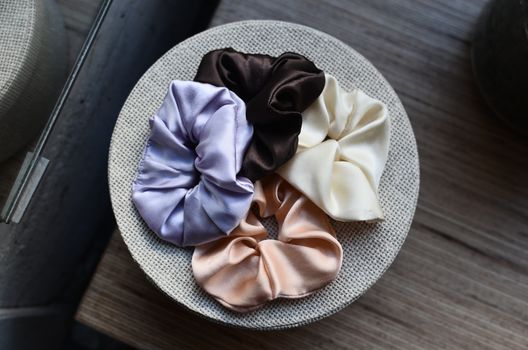Poupée Couture Upcycled Fabric Scrunchies — gift idea