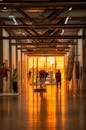 People Roaming Inside a Museum