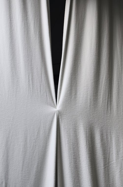 Textil Blanco Sobre Fondo Blanco