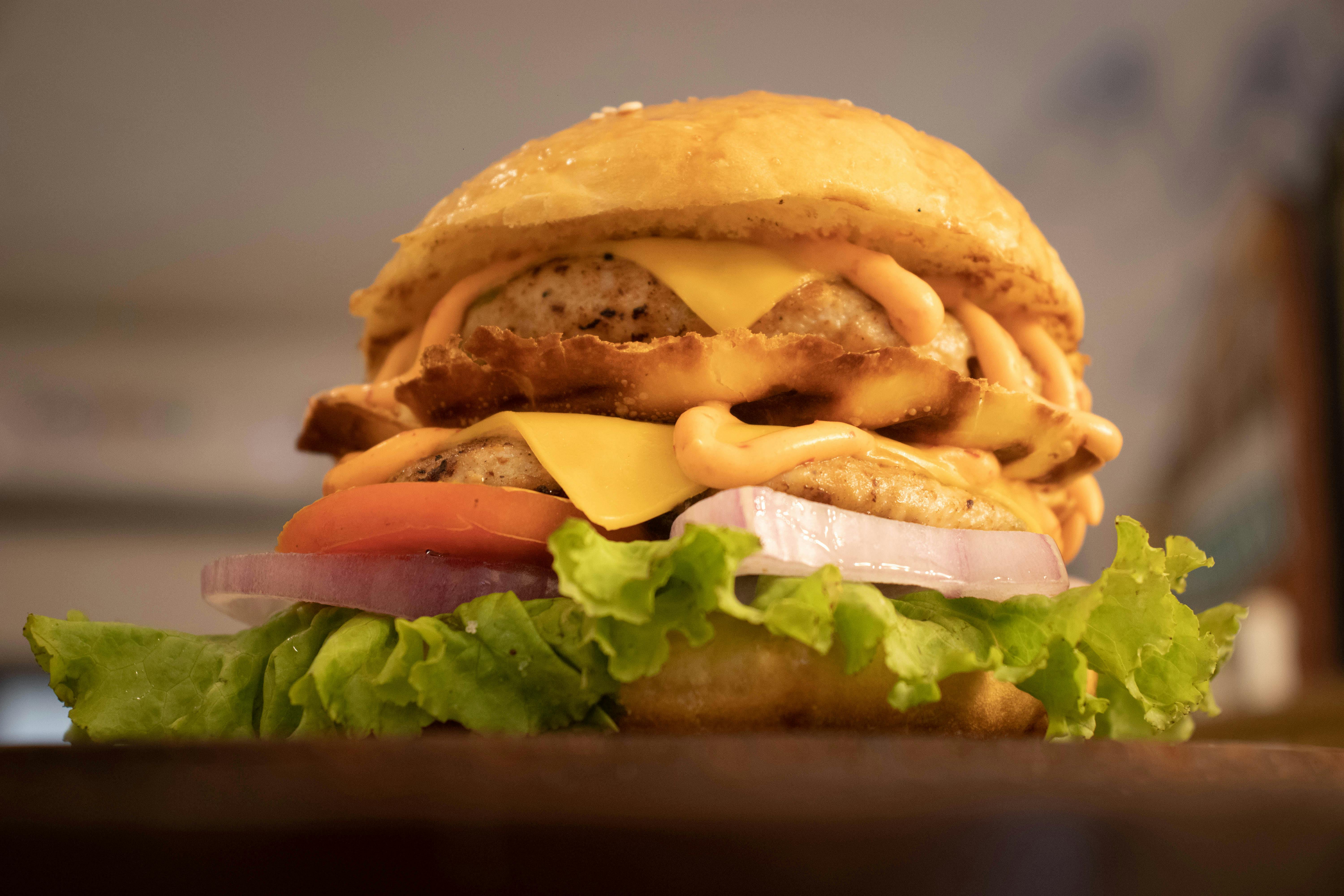 Restaurant employees working in fast food kitchen environment