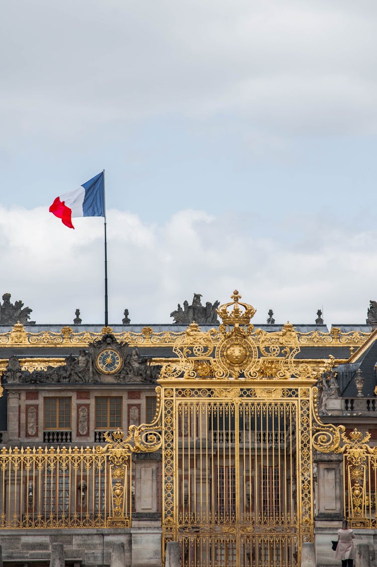 The Honour Gate In The Palace Of Versailles