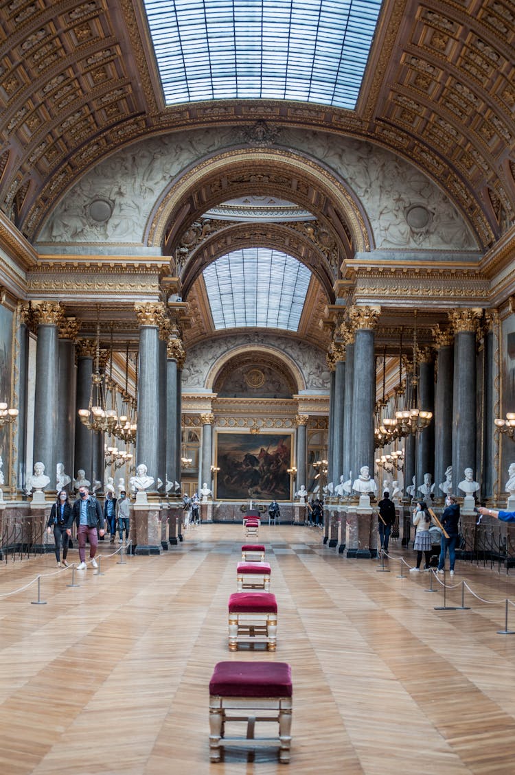 Interior Of The Palace Of Versailles