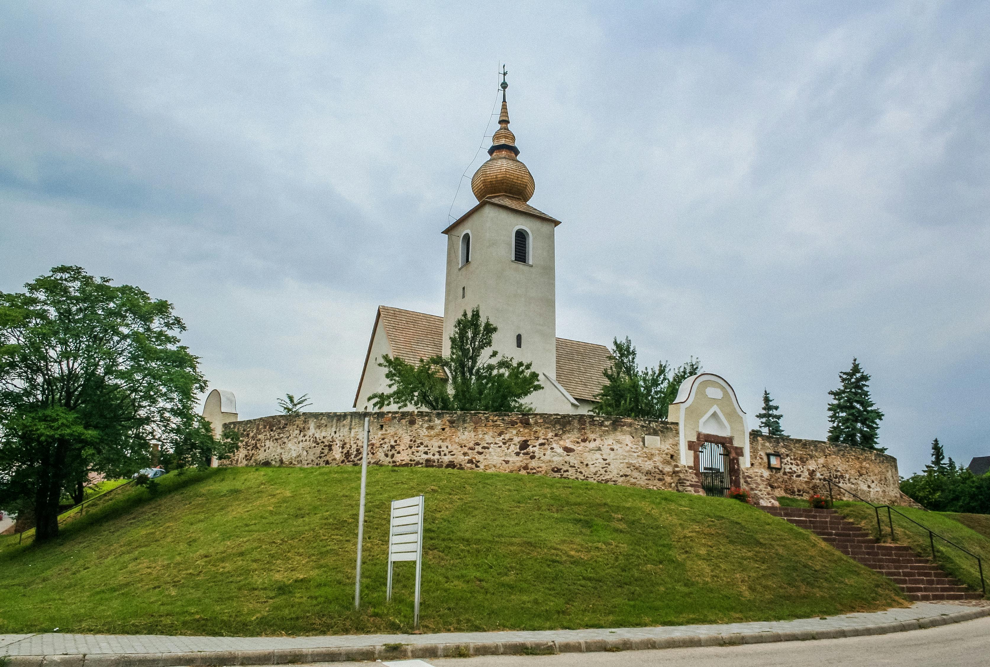 Free stock photo of balaton, church, tower