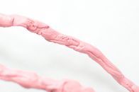 Pink colored art object in studio