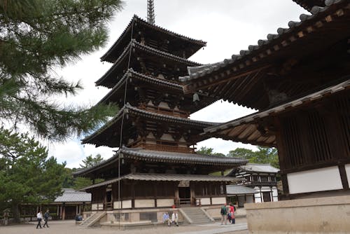 gojyunotou, 奈良, 法隆寺 的 免费素材图片