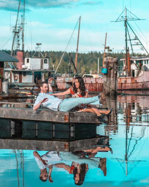 Základová fotografie zdarma na téma čluny, dřevěný dok, loď