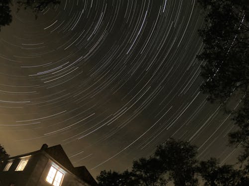 在晚上, 夜空, 天空 的 免费素材图片