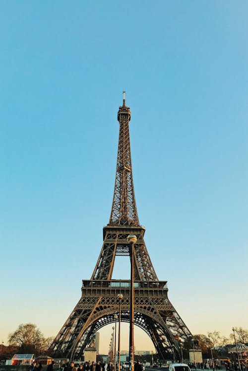 Famous Eiffel Tower in Paris