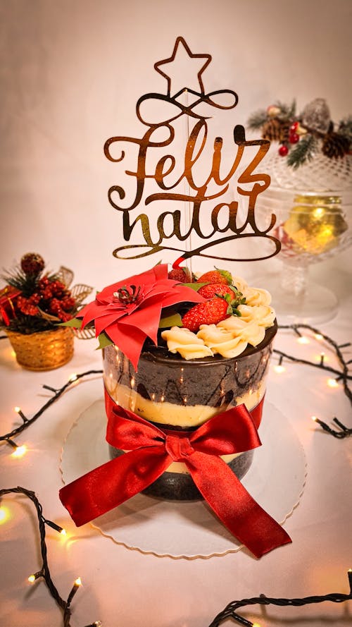Free Close-Up Shot of a Chocolate Cake Stock Photo