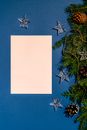 White Paper on Green Palm Tree