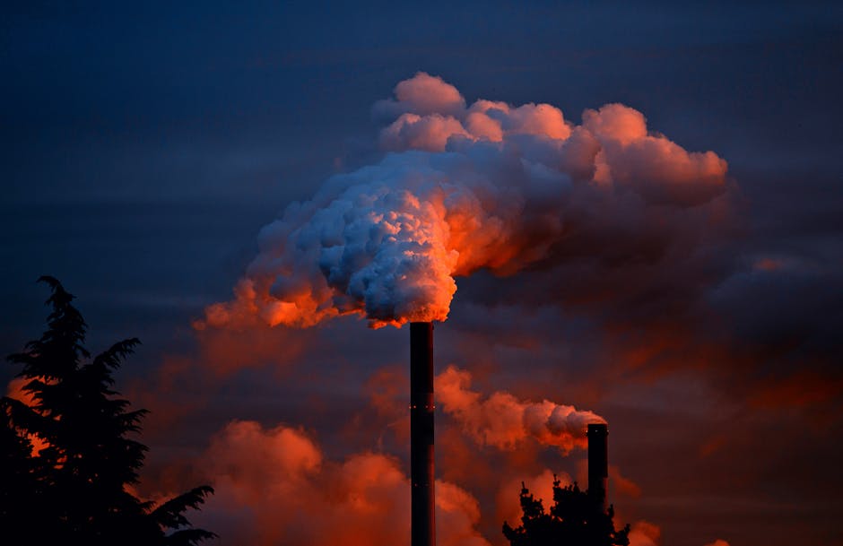 Smoke Coming Out of Pipe