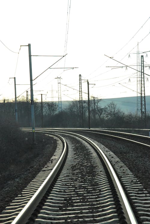 Free stock photo of railway