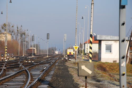 Free stock photo of railway, statiin, train