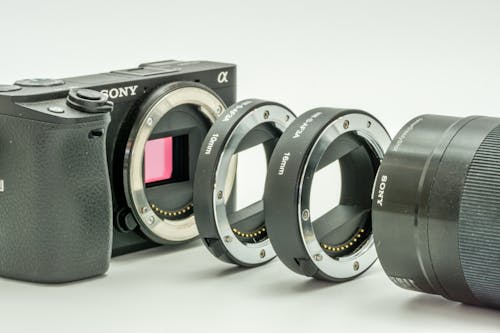 Close-up Photo of a Black Sony Camera