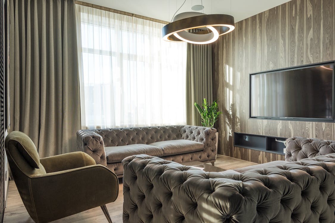 Expand your smart home with a technologically advanced chandelier. Photo by Max Vakhtbovych from Pexels