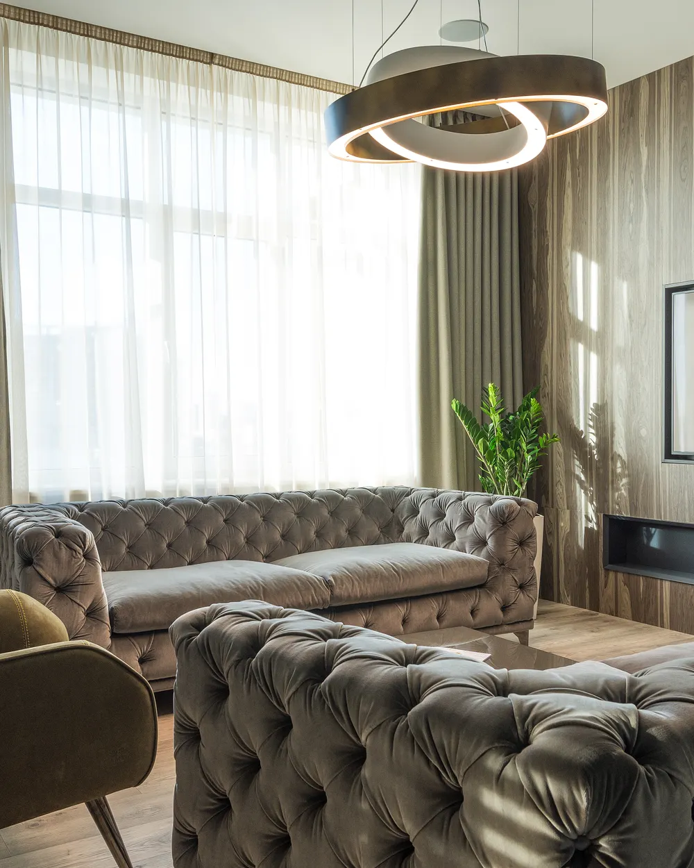 Wohnungssanierung Heidelberg, komplett saniertes Wohnzimmer von HM Sanierung