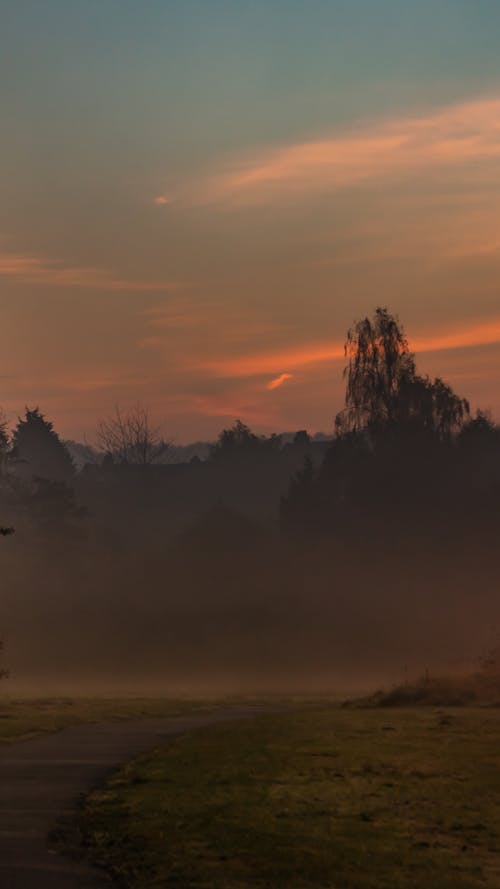 Gratis lagerfoto af natur, solopgang, solopgang farver