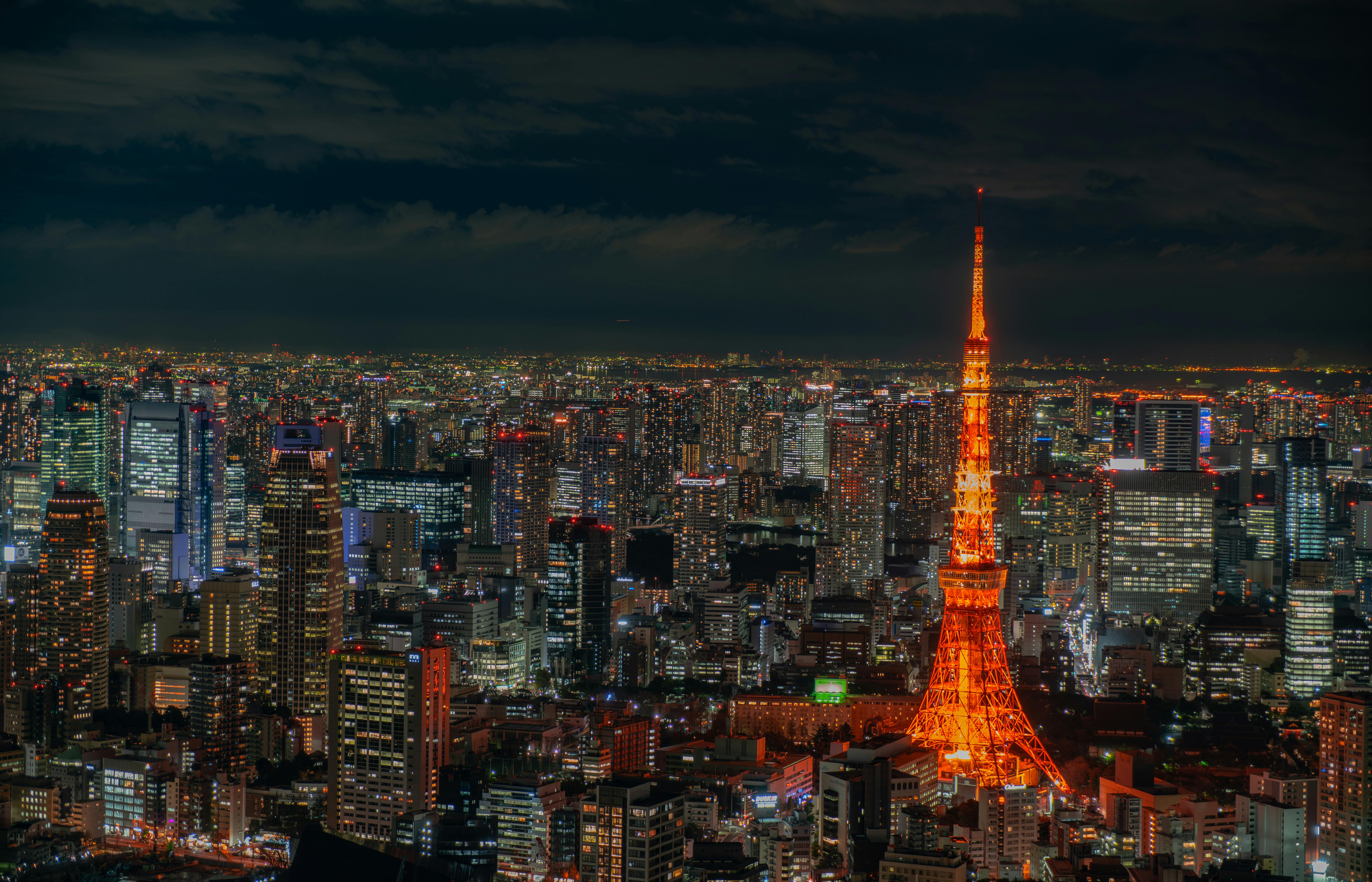 Tokyo, City, Tokyo Tower wallpaper | TOP Free pics
