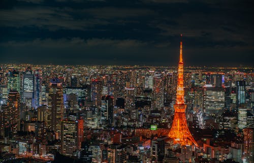 Δωρεάν στοκ φωτογραφιών με tokyo πύργος, αεροφωτογράφιση, αστικός Φωτογραφία από στοκ φωτογραφιών
