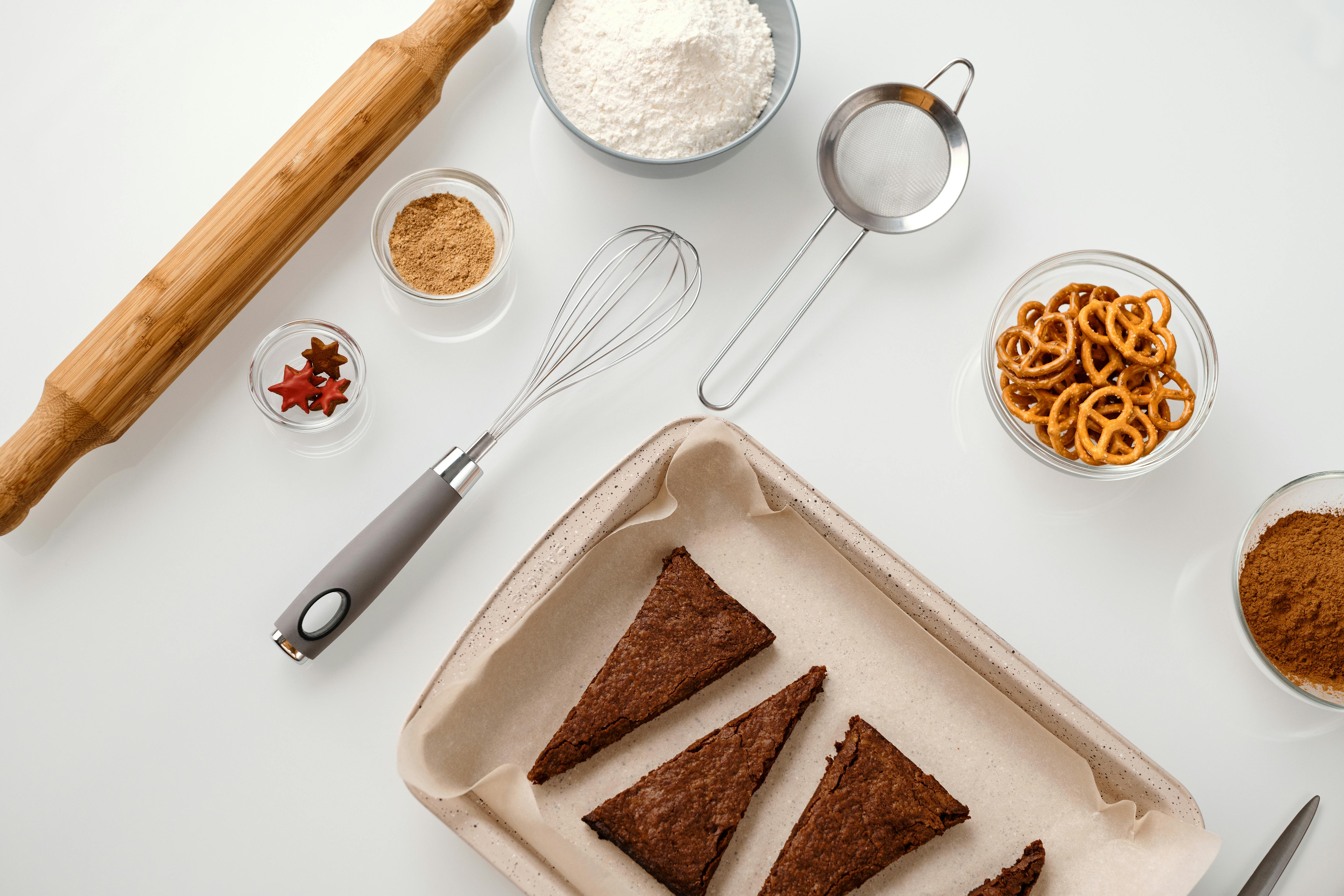 Baking utensils and ingredients Stock Photo by ©brebca 91405640