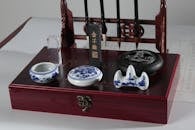 Brush Pens in Close Up Photography