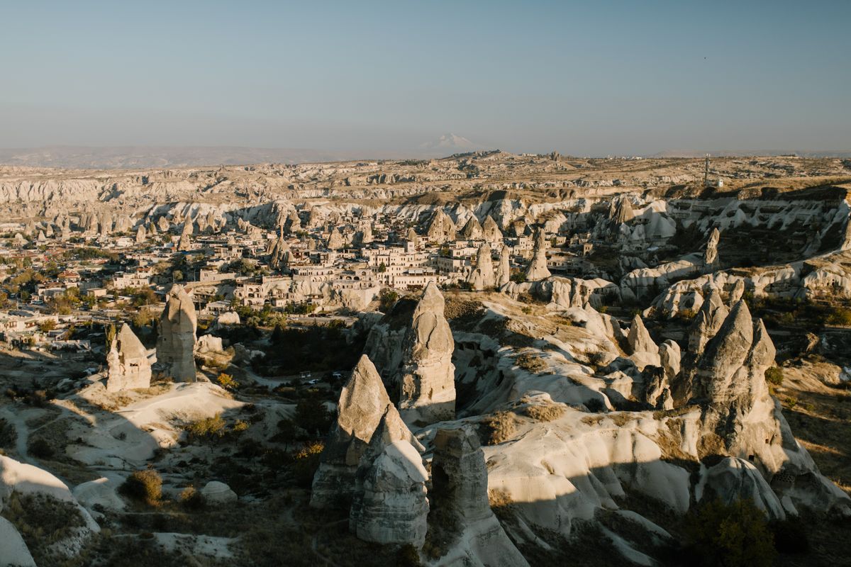 The fairy chimneys of Cappadocia