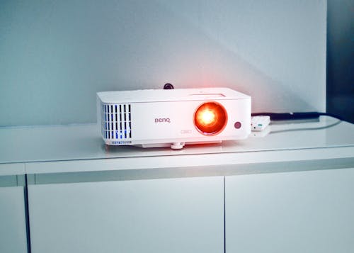 Free A White Projector Stock Photo
