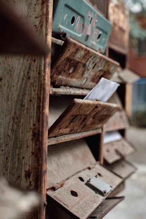 Free Photo of a Rusty Mailbox Stock Photo