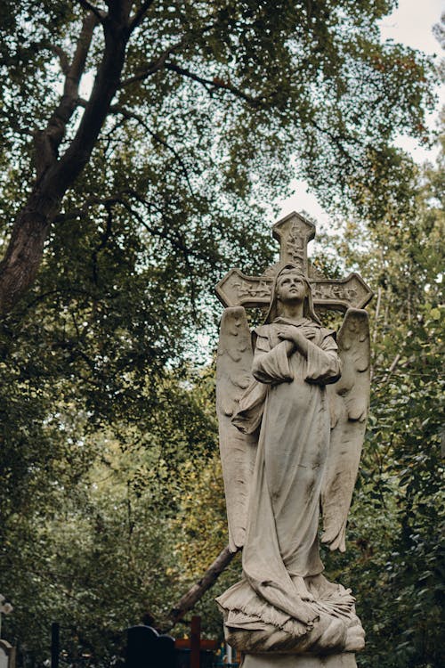 Fotobanka s bezplatnými fotkami na tému anjel, cintorín, pamiatka