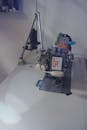 Sewing Machine in Close-up Photography