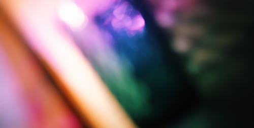 Colorful Blurred Bokeh Shot