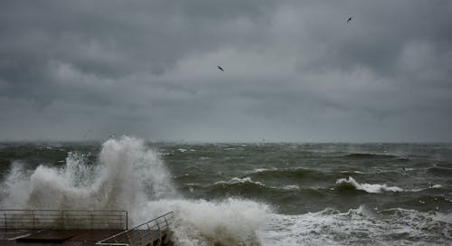 Foto profissional grátis de a tempestade, mar negro, mau tempo